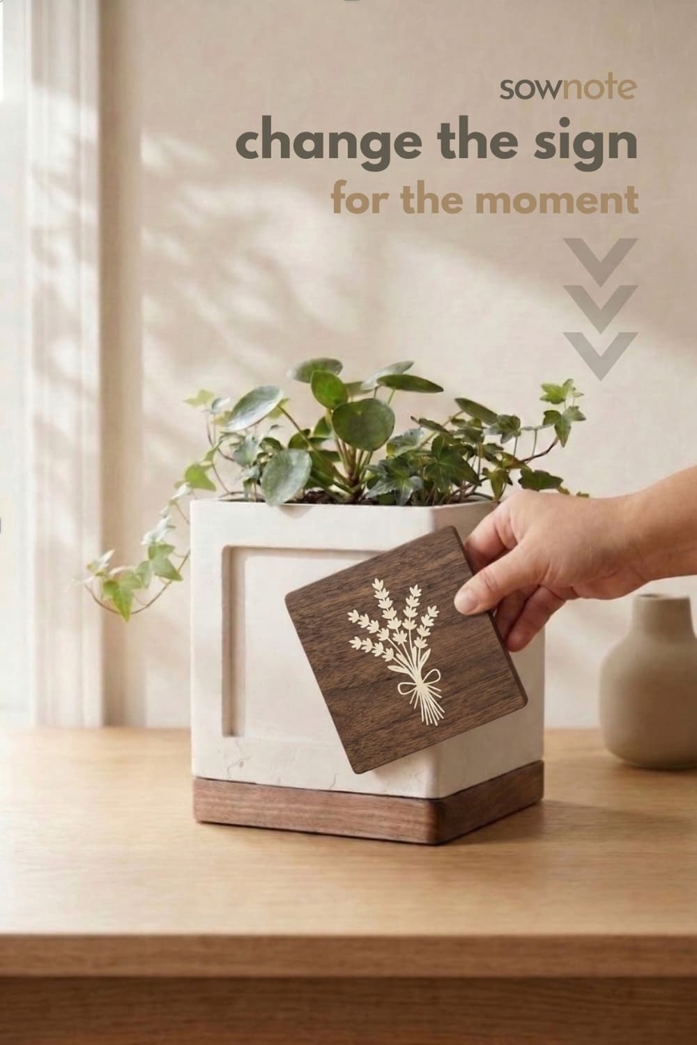 Interchangeable Sign